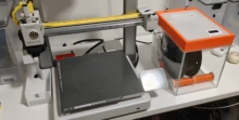 The Tuozhu A1 3D printer is well maintained for its own use, - Photo taken in person
