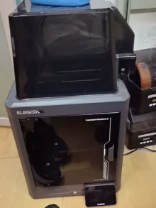 3D printer with transparent door - Photo of the actual product