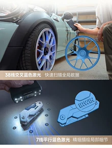 3D scanner for human body - Photo of the actual product