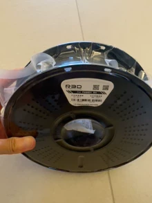 PLA filament discs - Photo of the actual product