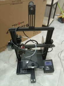 3D printer with hot bed - Photo of the actual product