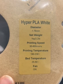 [New unopened] Chuangxiang 3D Hyper series PLA consumables,  - Photo taken in person