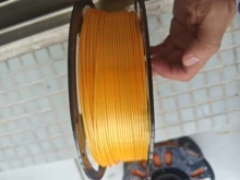 3D printing consumables are available, PLA blue, luminous, s - Photo taken in person