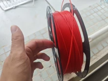 blue PLA filament - Photo of the actual product