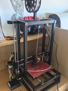 Resell personal idle linkage 3D printer kit, prusa i3 alumin - Photo taken in person