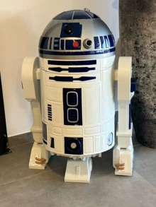 3D printing service supports PLA, ABS, PETG, ASA, PLA carbon - Photo taken in person