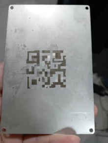 handheld laser marker - Photo of the actual product