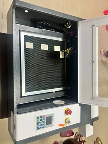 Laser engraving machine, 40*40cm, 50W, acceptable color, nor - Actual photo