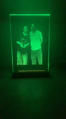photo frame engraving - Photo of the actual product