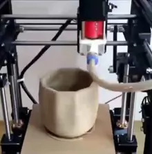 clay extrusion printer - Photo of the actual product