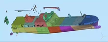 large RC ship - Photo of the actual product