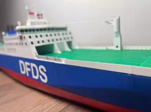 1:150 scale ship - Photo of the actual product