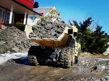 RC dump truck build kit - Photo of the actual product