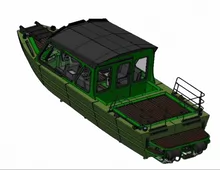 STL 3MF boat model - Photo of the actual product